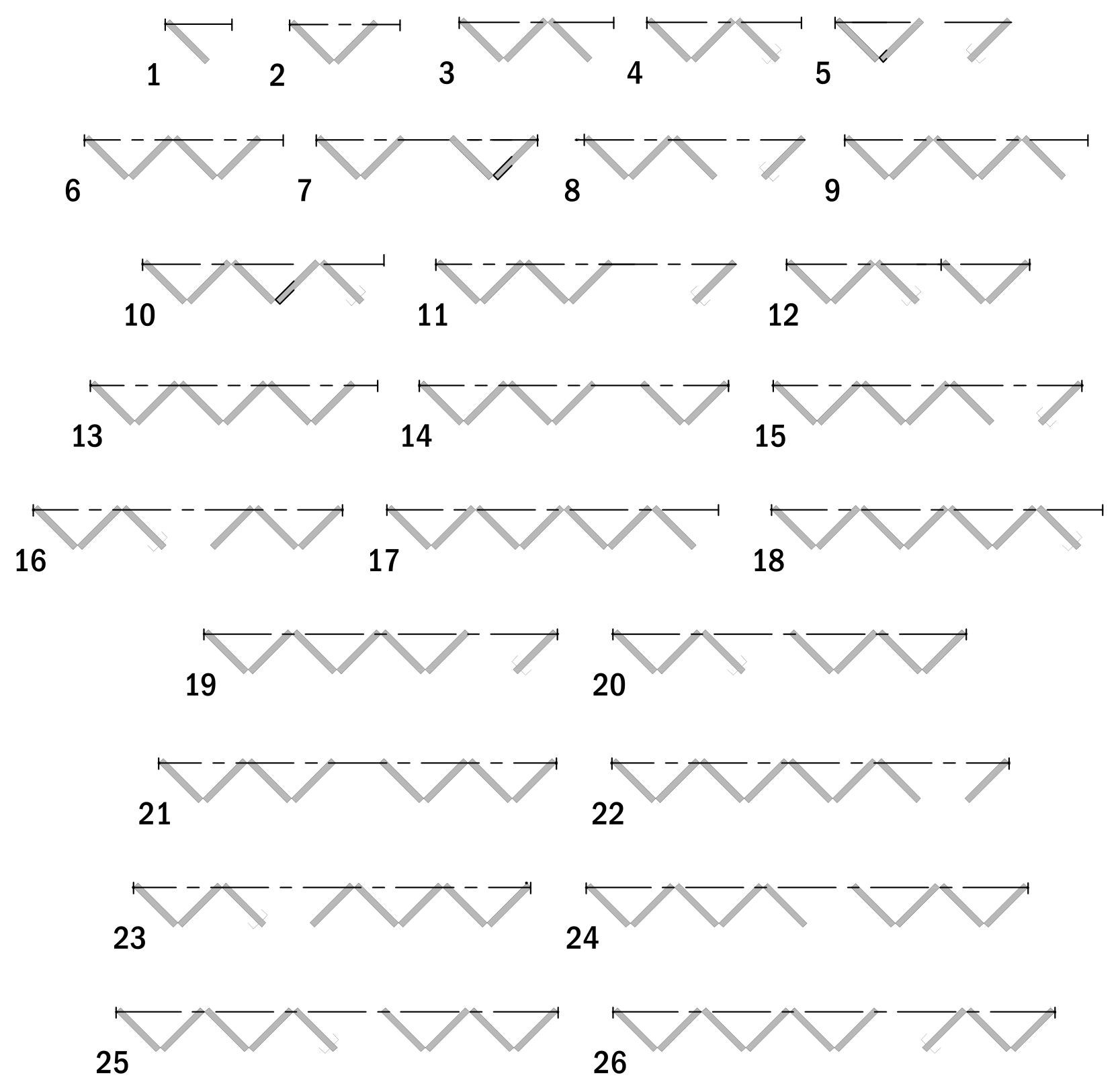 FUTS.60 folding-panel layout diagram